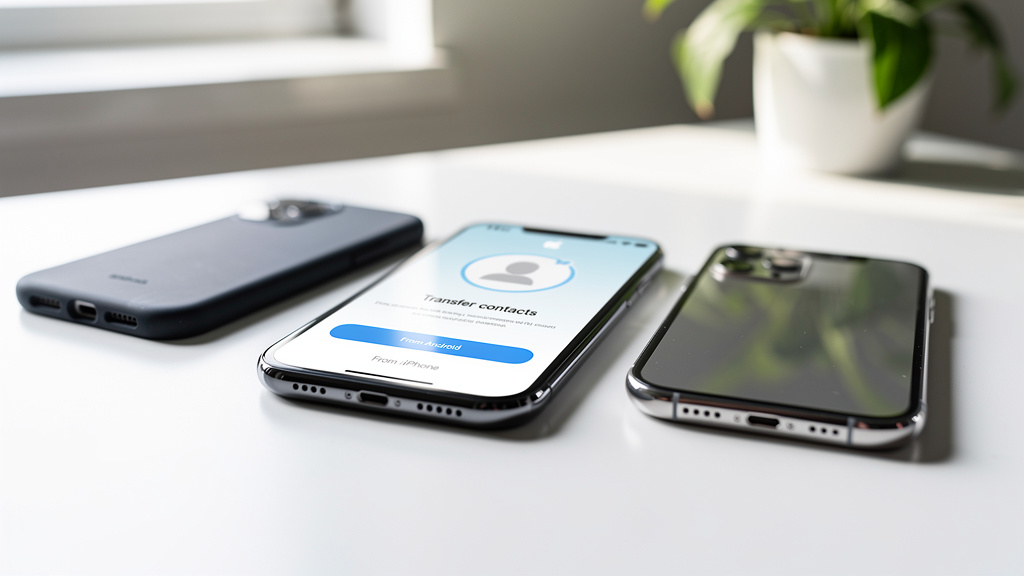 Pourquoi transférer contact android vers iphone est si simple